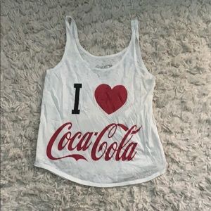 I ❤️ Coca Cola Tank Top